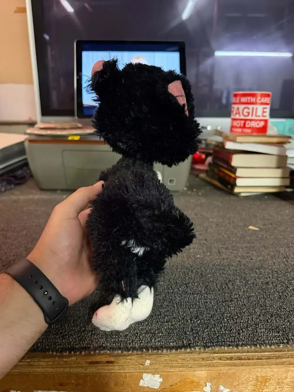Disney Bolt Mittens Plush Cat